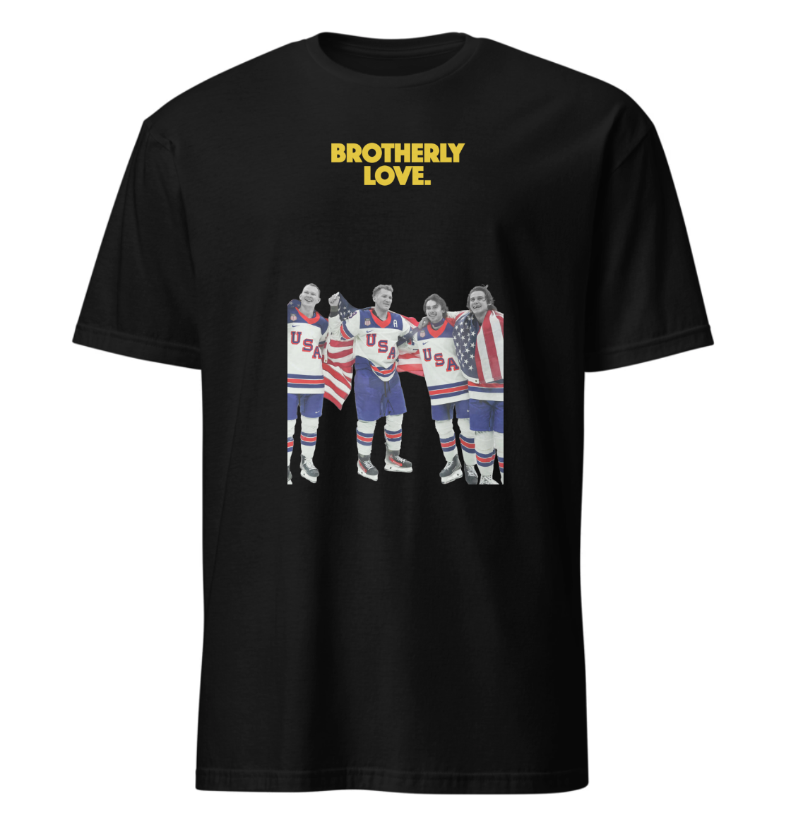 BROTHERLY LOVE: Tkachuk and Hughes Brothers T-Shirt