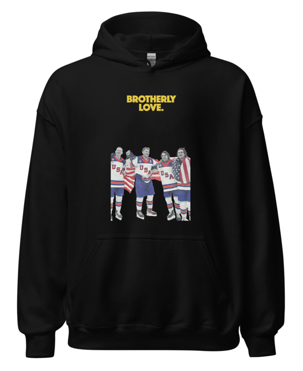 BROTHERLY LOVE: Tkachuk and Hughes Brothers Hoodie