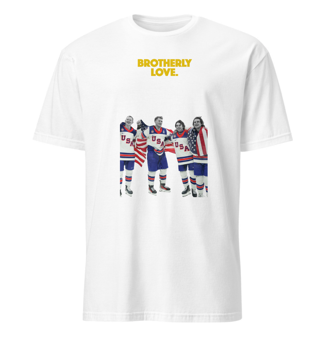 BROTHERLY LOVE: Tkachuk and Hughes Brothers T-Shirt