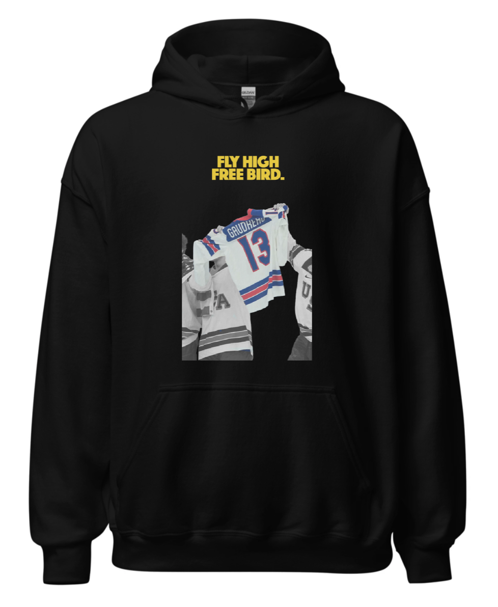 FLY HIGH FREE BIRD: Johnny "Hockey" Gaudreau Hoodie