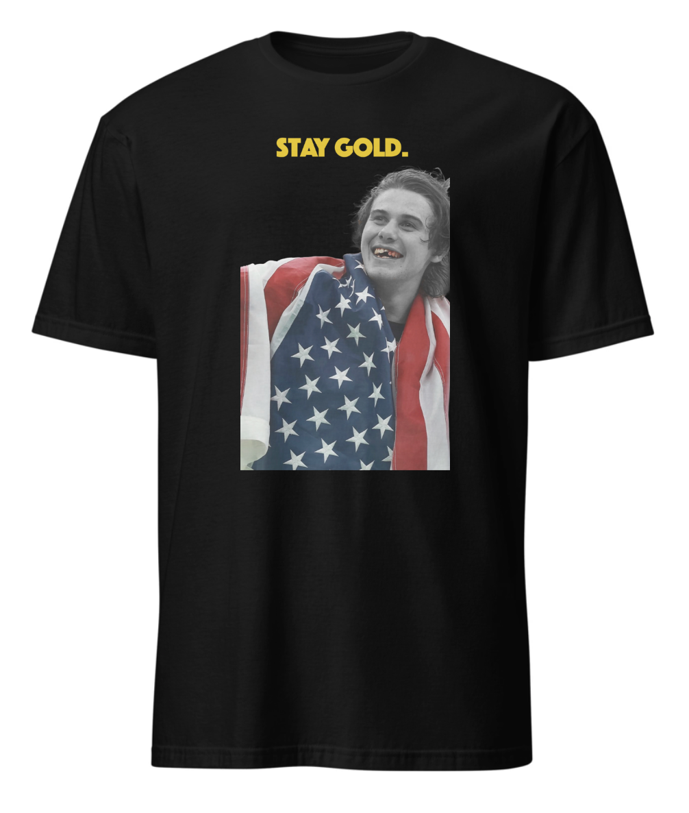 STAY GOLD: Jack Hughes T-Shirt